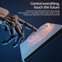 Trackpad Óptico Portátil para Principiantes, Recargable por USB-C, Ergonómico, Accesorio para Laptop y PC de Escritorio, MagicPad OEM