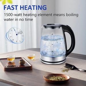 Best Selling 1.8L Glass <b>Electric</b> Kettle <b>Heater</b> High Quality <b>Portable</b> Household Item - Product Image 2