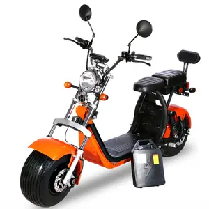 Neue modell 2000w 1500w zwei abnehmbare 60v 12ah /20ah 2 sitze fett reifen citycoco elektrische roller chopper/china elektrische roller