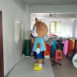 Efun quantité minimale de commande 1 PC Costume de mascotte <span class=keywords><strong>renne</strong></span> de Noël personnalisé professionnel Costume de mascotte de bonhomme de neige Père Noël cartoon à vendre - Product Image 2