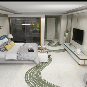 Chất lượng cao tùy chỉnh Nylon khách sạn thảm cho phòng tiệc phòng khiêu vũ phòng khách & sòng bạc sàn-Thương mại sử dụng vết kháng - Product Image 2