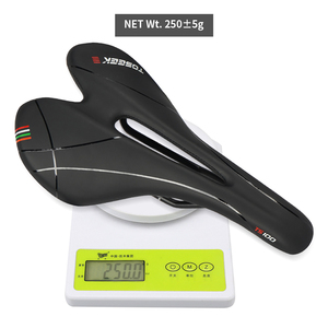 TOSEEK Vente en gros usine <span class=keywords><strong>Selle</strong></span> de vélo de route et VTT en fibre de carbone et cuir 280x155mm 7x7mm Rails ronds Ergonomique Légère OEM - Product Image 6