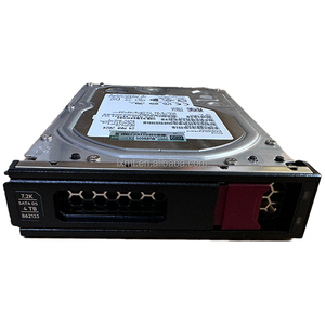 库存新879481-001 4TB 7200RPM SATA 6Gb/s热插拔 (512n) LFF 3.5英寸带智能载体的中线硬盘 - Product Image 4