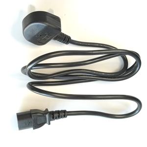 Haute qualité 1.5 mètres 250V 13A câble 3 broches électrique 5A UK cordon d'alimentation avec IEC 60320 C5 fin cordons d'alimentation rallonges câbles - Product Image 4