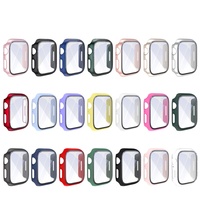 Boîtier de montre au design coloré, entièrement protecteur et étanche pour Apple Watch, style luxueux