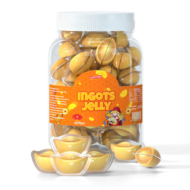 2023 NEW Design Coin Shapesweet Gummy Jelly Candy Fill Jam