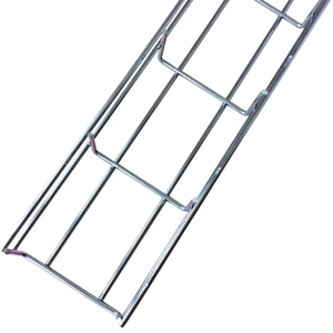 ถาดวางสายไฟแบบตาข่ายเหล็กคาร์บอนกว้าง 150 มม. เกรดอุตสาหกรรม สำหรับงานก่อสร้าง พร้อมเคลือบป้องกันการกัดกร่อน - Product Image 1