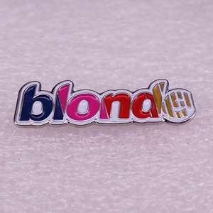 Album biondo ispirato <span class=keywords><strong>Note</strong></span> musicali minimaliste e dischi in vinile con spilla in metallo artigianato per musicisti e amanti della musica - Product Image 4