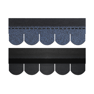 Muestra Gratuita de Fábrica, Tejas Asfálticas Impermeables Color Azul Océano con Diseño de Escamas de Pescado, <span class=keywords><strong>Precios</strong></span> Bajos en Kerala - Product Image 3