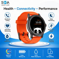 Reloj Inteligente Deportivo Redondo OEM ODM con Monitor de Frecuencia Cardíaca y SpO2, Llamadas y Seguimiento de Actividad Física para Pedidos al por Mayor