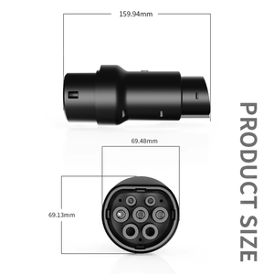 Adaptador de Carga CA GB/T a J1772 para <span class=keywords><strong>Nissan</strong></span> <span class=keywords><strong>Leaf</strong></span>, Chevy Bolt, Tesla Model S, Carga en Estaciones Públicas Chinas para Vehículos Eléctricos, IP65 para Exteriores - Product Image 6