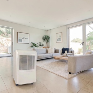 DL Compressor <b>Dehumidifier</b> Dehumidifying for Household 1–24H Timer LED Display External Drain Connector - Product Image 1