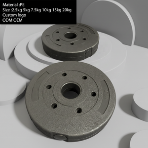 Venta al por mayor de discos de <span class=keywords><strong>pesas</strong></span> LINGXI económicos de PVC+ Cemento para levantamiento de <span class=keywords><strong>pesas</strong></span> con barra, mancuernas y ejercicios en casa - Product Image 5