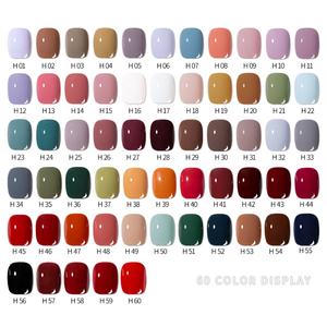 JTING Hot Popular Free Private Label Design 60 <b>Colours</b> Nail Art Uv Led Gel Nail Polish <b>Set</b> Custom Unique Luxury 15ml Bottle - Product Image 3