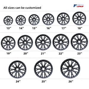 Jantes en alliage forgé, jantes en fibre de carbone, 17-26 pouces, 5x120, 5x112, 5x114.3, pièces pour RS6, G87, M2, CLA45, jantes de voiture FSB - Product Image 4