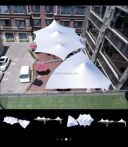 Độ bền kéo màng cấu trúc sân tennis không thấm nước UV kháng vải tán mái Tennis/bóng đá/bóng rổ tòa/dù để che nắng - Product Image 2