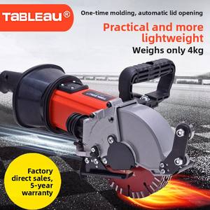 Macchina per Scanalature Tianbo Installazione Elettrica e Idraulica Senza Polvere Nessun Angolo Morto Formatura in Un Solo Passaggio per Muro Cemento Pietra Elettrica - Product Image 3