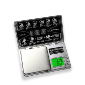 Intelligente Digitale Taschenwaage aus Stahl mit Großer Grüner Hintergrundbeleuchtung und Edelstahl-Wiegefunktion - Product Image 3