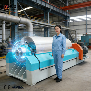 Equipamento de Separação: Centrífuga Industrial de Alta Velocidade para Desidratação de Lodo - Product Image 1