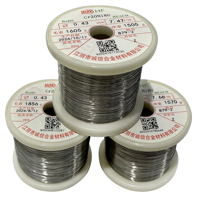 Ni80 Nichrome Heating Wire Cr20ni80 Ni60Cr15 Ni35Cr20 Nichrome Wire