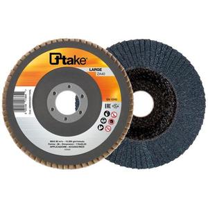 แผ่นพนัง Take ขนาดใหญ่115x22.23มม. แผ่นใย ZA40สำหรับขัดโลหะ - Product Image 1