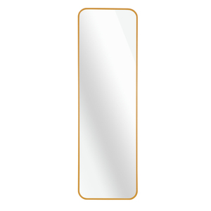 Gold 47 X 14 In Door Mirror With Hanging Strap For Bedroom Or Dressing Room Use - Product Image 5