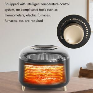 Kit de fabrication de bougies en cire de soja Waxkiss, cire de soja en grains, chauffe-cire, multi-parfumé, couleurs, adultes, débutants, bricolage - Product Image 6