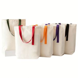 Sacs fourre-tout en coton personnalisés durables au meilleur prix d'usine, sacs de courses réutilisables en toile avec votre logo - Product Image 2