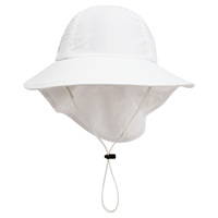 Verano nuevo chal sombrero visera para niños luz transpirable malla protector solar bebé cubo sombrero