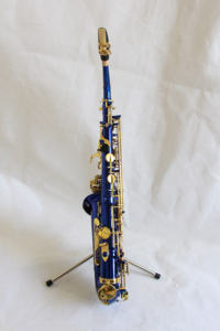 <span class=keywords><strong>Saxophone</strong></span> <span class=keywords><strong>Alto</strong></span> professionnel de haute qualité <span class=keywords><strong>Saxophone</strong></span> <span class=keywords><strong>Alto</strong></span> mib Corps bleu avec touches laquées or <span class=keywords><strong>Saxophone</strong></span> <span class=keywords><strong>Alto</strong></span> - Product Image 4