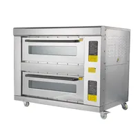 Top Selling Elektrische Oven Voor Commerciële Gebruik En Brood Bakken Met 2 Decks En 4 Trays