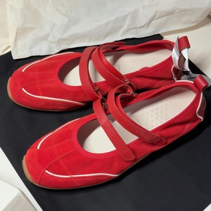 Zapatos Planos de Diseño de Lujo en Piel Vacuna, Versión con Doble Correa, Estilo Deportivo Mary <span class=keywords><strong>Jane</strong></span>, Color Sólido Simple con Contraste, Casuales de Una Sola Capa - Product Image 3