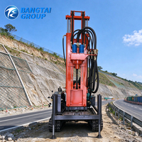 Machine de forage portable pour eaux souterraines, équipement rotatif hydraulique à moteur diesel pour applications d'irrigation agricole et de puits d'eau