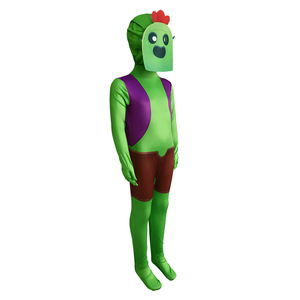 Disfraz de Mono de Poliéster con Estampado Digital de Crow de Brawl Stars para Halloween - Product Image 3