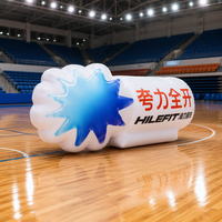 Enseigne publicitaire géante gonflable personnalisée en tissu Oxford, sérigraphiée, durable, imperméable, avec logo, pour événements sportifs en intérieur
