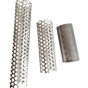 ความหนาของผนังรูกลม1มม. ท่อไทเทเนียมแบบมีรูพรุนที่สามารถจัดเตรียมภาพ<span class=keywords><strong>วาด</strong></span>ได้ - Product Image 4