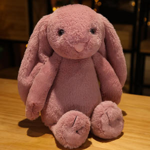 SongshanToys nouvelle Offres Spéciales personnalisé lapin Peluches mignon pâques grande taille poupées en peluche pondéré lapin Animal jouet enfants cadeaux - Product Image 6