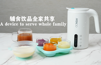 Robot culinaire multifonction 6-en-1 pour bébé, fourni par l'usine. Mixeur électrique automatique pour préparer les compléments alimentaires pour bébé.