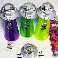 Estuche Creativo para Lápices con Diseño de OVNI y Panel Transparente para Almacenamiento de Papelería Kawaii y Regalo Original