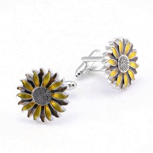 Wholesale Custom Rusty Free Blank Sublimation <b>Cufflinks</b> for <b>Men</b> - Product Image 2