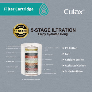 Acondicionador <span class=keywords><strong>de</strong></span> filtro <span class=keywords><strong>de</strong></span> agua <span class=keywords><strong>de</strong></span> alto flujo para baño y ducha Manual carbón activado elimina el cloro suave piel y cabello uso doméstico - Product Image 3