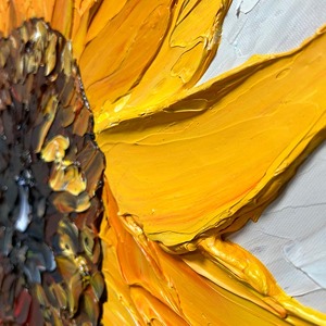Décoration murale <span class=keywords><strong>tournesol</strong></span>, tableaux sur toile <span class=keywords><strong>tournesol</strong></span> style campagnard, art mural abstrait, <span class=keywords><strong>peinture</strong></span> à l'huile paysage <span class=keywords><strong>champ</strong></span>être, œuvre d'art pour la décoration intérieure - Product Image 6