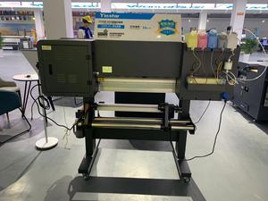 Vente directe usine Nouvelle imprimante DTF numérique entièrement automatique 4 têtes I3200 60 cm pour T-shirts, machine d'impression DTF avec secoueur de poudre, garantie 1 an - Product Image 3