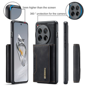 Funda de cuero magnética desmontable DG MING 2 en 1 para <span class=keywords><strong>OnePlus</strong></span> 13 11 12 10 Pro <span class=keywords><strong>Ace</strong></span> <span class=keywords><strong>10R</strong></span>, funda tipo billetera, tarjetero, funda para teléfono - Product Image 5