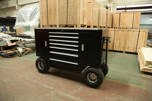 Kindle Heavy-Duty 7 Drawer <strong>Pitbox</strong> Tool Chest Wheels Waterproof Mobile Garage Cart for Racing Workshop Use for Outdoor Storage - Product Image 3