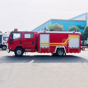 1SUZU 작은 3.5 톤 소방 트럭 원격 제어 소방 고압 물 대포와 구조 트럭 - Product Image 3