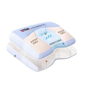 Zhebao <b>memory</b> foam lumbar support <b>pillow</b> for sleeping, comfortable and supportive, ergonomic lumbar support cushion for bedding. - Product Image 1