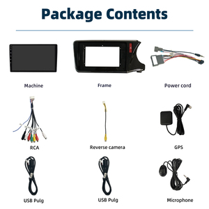 10 inch Android đài phát thanh xe cho Honda Ân Sủng thành phố 2015 2019 Carplay Auto Stereo Navigation IPS 1280*720 Màn hình DVD Player - Product Image 3