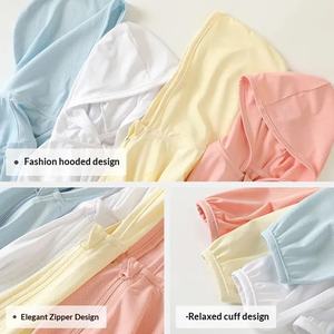 Ropa de Protección <span class=keywords><strong>Solar</strong></span> de Seda de Hielo UPF50 para Niños, Transpirable, Ligera, con Protección UV, para Niños y Niñas, Hecho en China - Product Image 3
