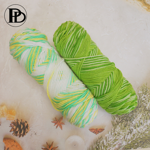 เส้นด้ายอะคริลิคแฟนซี5ชั้นเส้นด้ายฝ้ายนมสำหรับถักเสื้อกันหนาวถุงเท้าผ้าพันคอถัก - Product Image 4